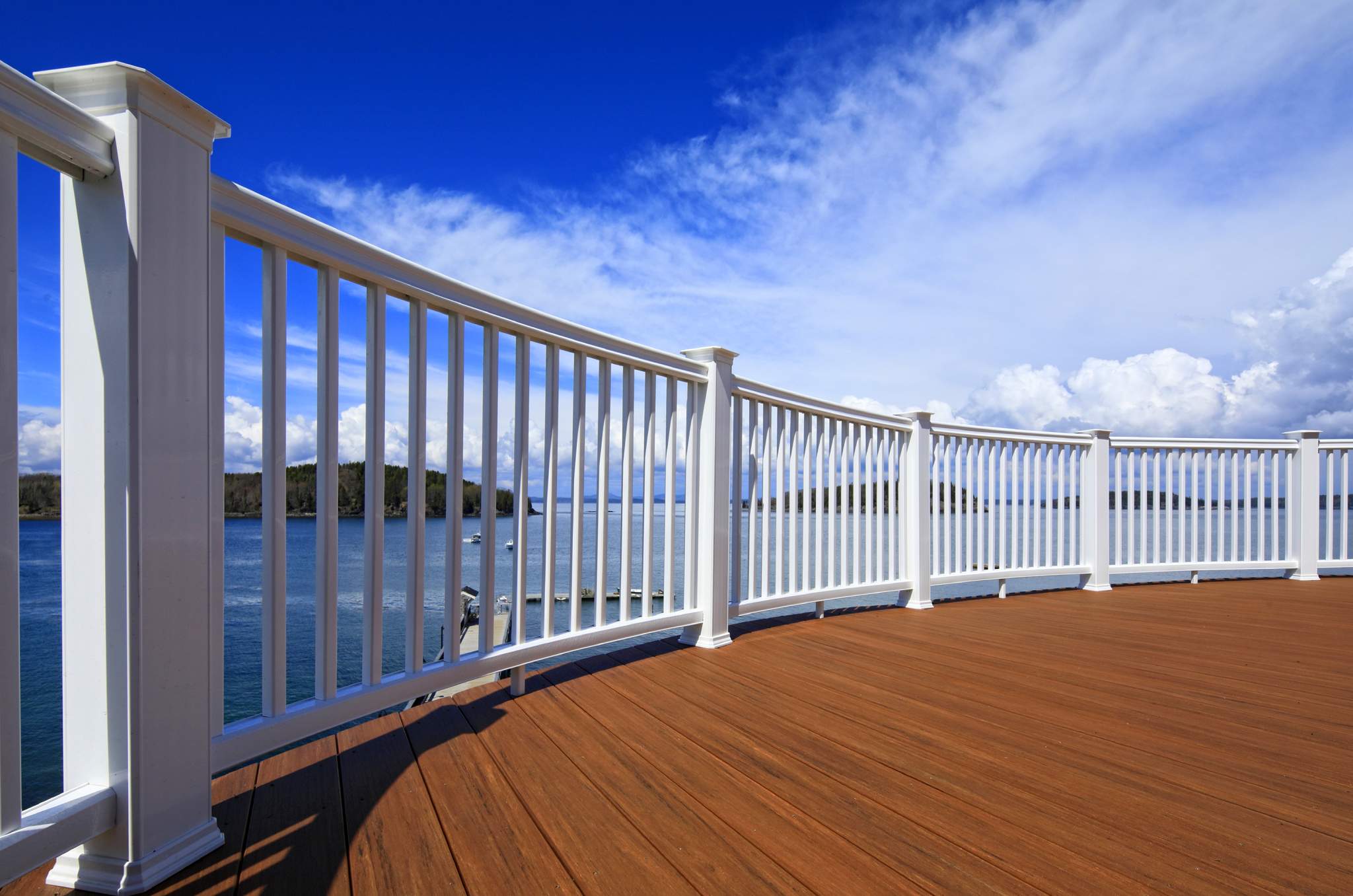 Product photography...Azek deck and railings