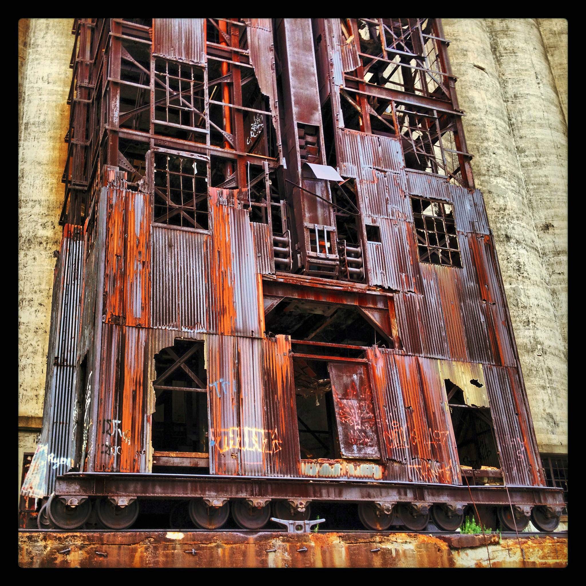 Industrial architecture in the Rust Belt